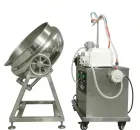 Venta caliente máquina de recubrimiento con líquido automático sistema de pulverización - Bote recubierto de azúcar - foodmachtech